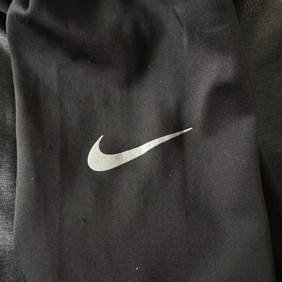 NIKE | Black Gray Running Tights | Dri-Fit Fast Warm Runway XS | Performance - Picture 14 of 14